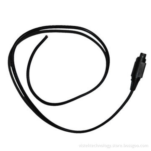 DC Power Cord with 4-pin DIN DC Male Plug, PVC Jacket